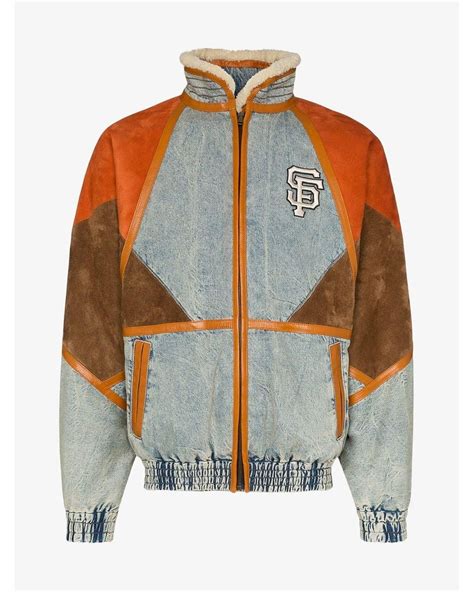 Gucci Sf Giants Denim Jacket in Blue for Men 